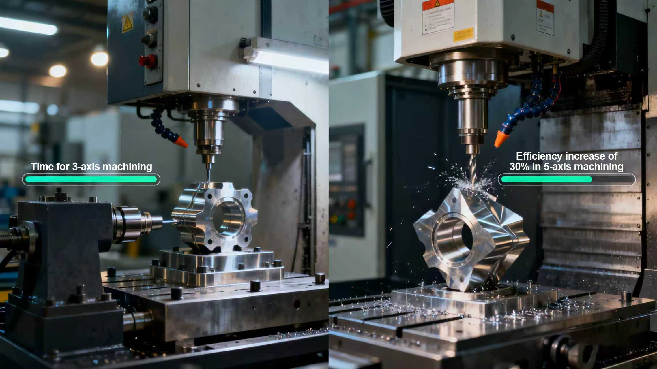 For Small Factories: Why a Cost-Effective 5-Axis CNC Machine Beats 3-Axis? (2025Guide)